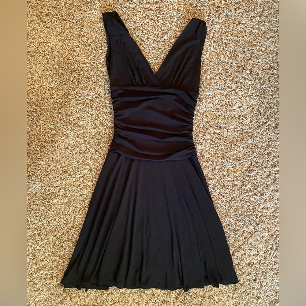 NWT Black V-neck Arden B. Dress